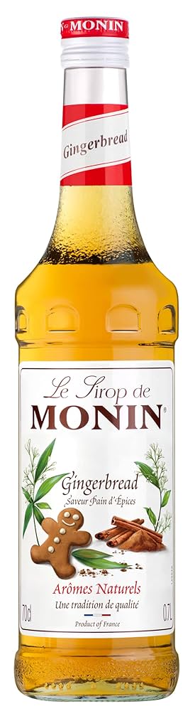 Amazon | MONIN ジンジャーブレッドシロップ 700ml | MONIN